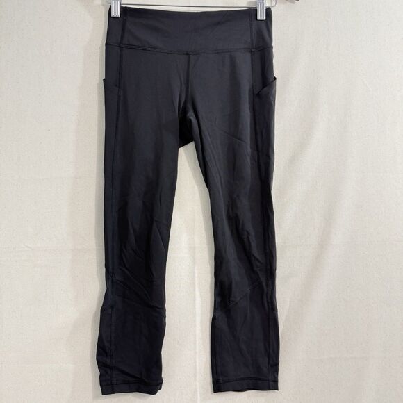 Lululemon Pace Rival Crop *Full-On Luxtreme 22"Black Size 4 - Picture 1 of 11